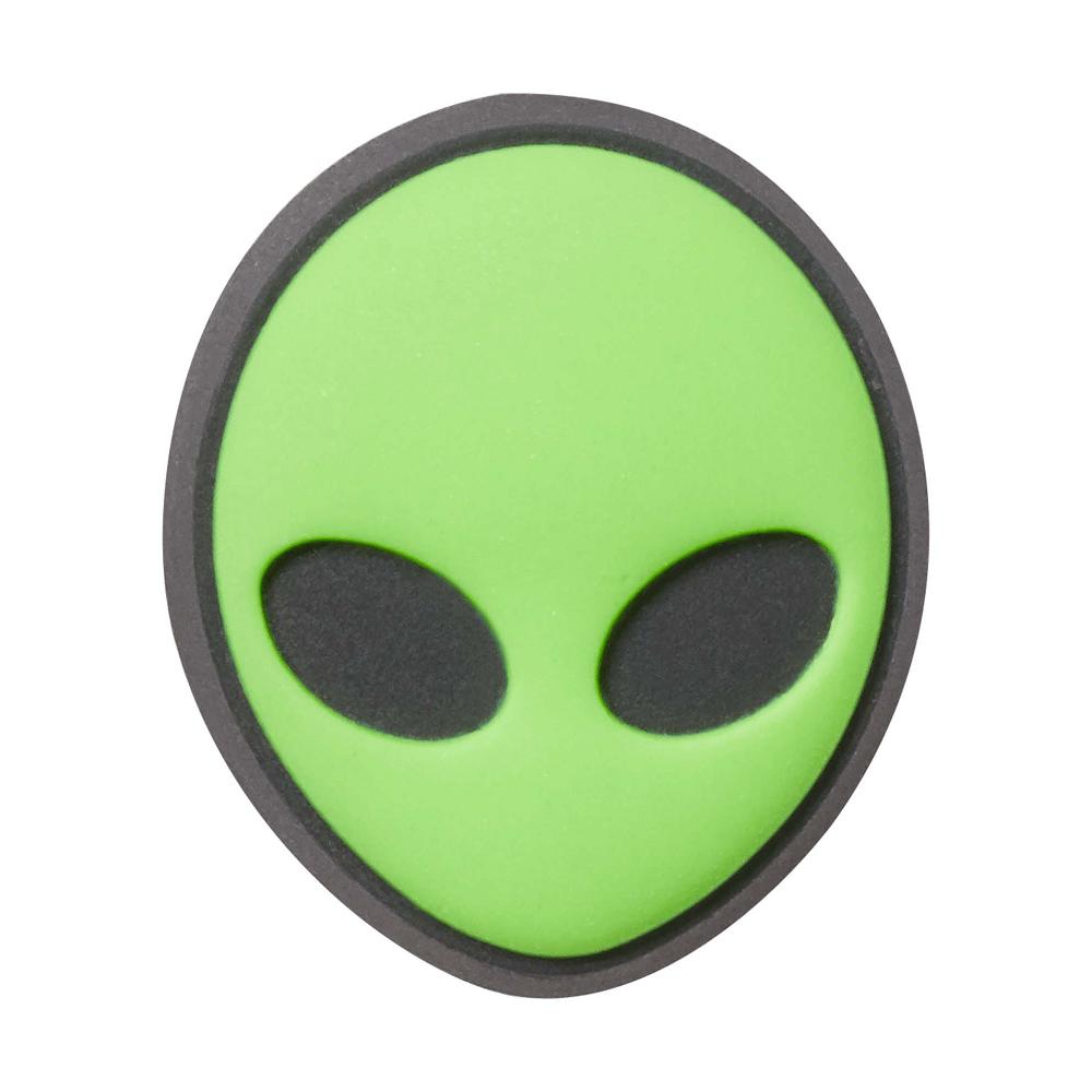 Clips Jibbitz Crocs Green Alien Head Homme Multicolore | France 0885QMAZ